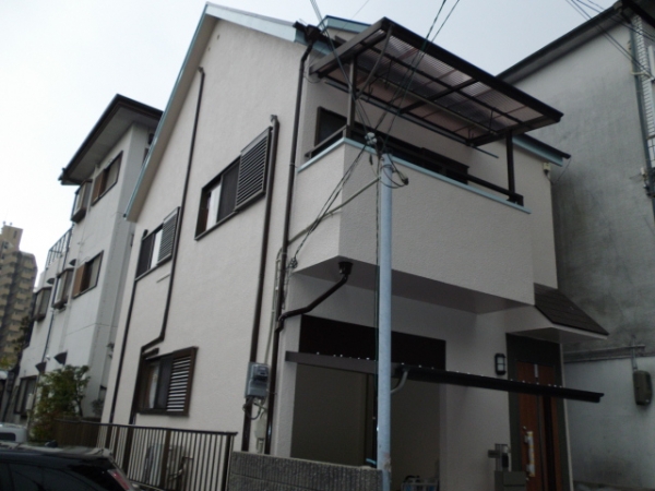 大阪府吹田市垂水町K様邸屋根・外壁塗替えリフォーム