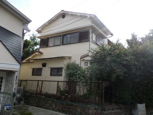 箕面市桜 K様邸 外壁塗替えリフォーム