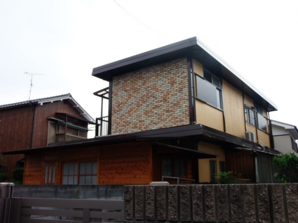 島本町東大寺 H様邸屋根・外壁塗替えリフォーム工事