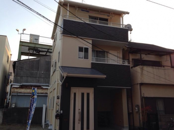 豊中市末広町 K様邸 屋根・外壁塗り替えリフォーム
