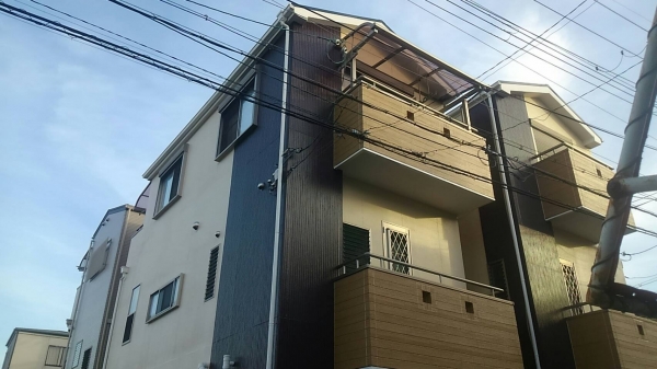 豊中市三和町T様邸屋根外壁防水塗装リフォーム