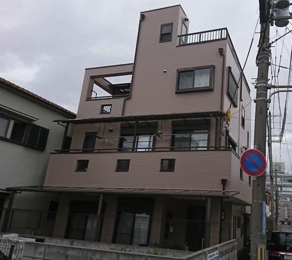 尼崎市尾浜町T様邸屋上外壁塗装防水リフォーム