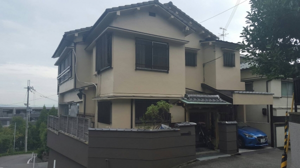 箕面市Y様邸外壁外構壁塗装防水リフォーム