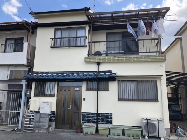 豊中市浜K様邸外壁塗装防水リフォーム