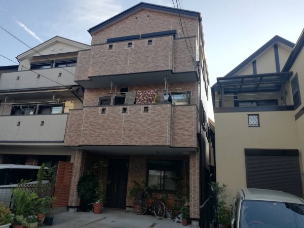 豊中市熊野町Y様邸屋根外壁塗装防水リフォーム