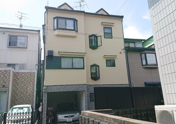 吹田市千里丘上Y様邸外壁塗装防水リフォーム