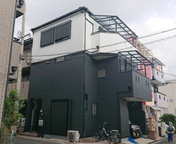 大阪市淀川区三津屋南K様邸外壁屋根塗装防水リフォーム