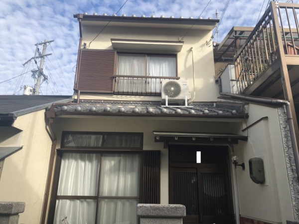 豊中市庄本町H様邸外壁塗装防水リフォーム