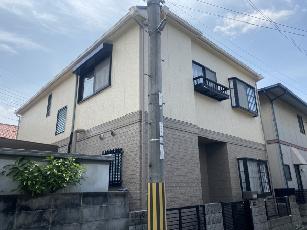 西宮市桜谷町M様邸外壁屋根塗装防水リフォーム