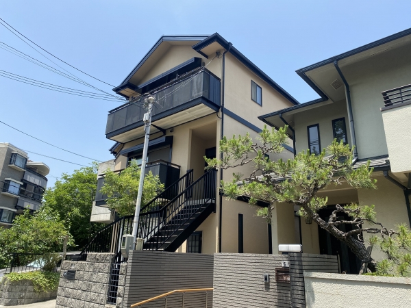 豊中市城山町Y様邸外壁屋根塗装防水リフォーム