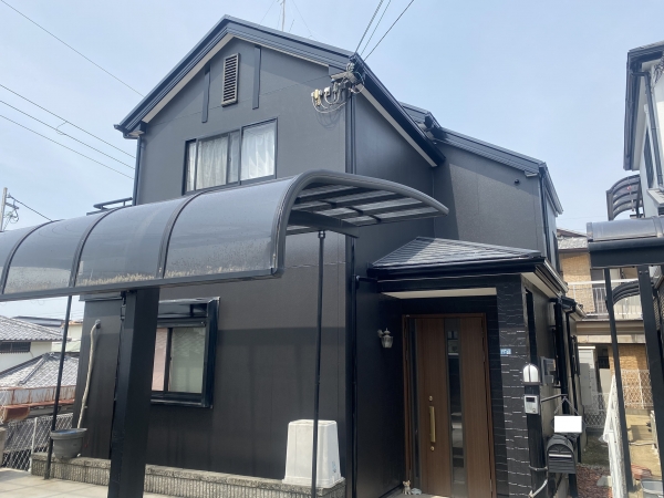 豊中市上野東K様邸外壁屋根塗装防水リフォーム
