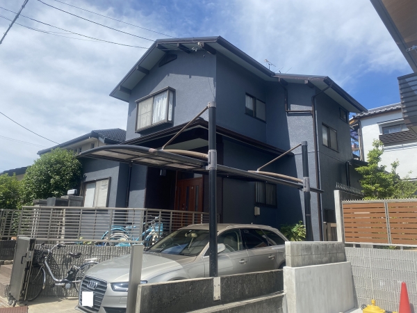 豊中市曽根西町S様邸外壁屋根塗装防水リフォーム