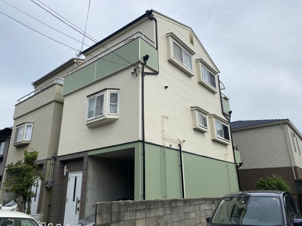 豊中市蛍池北町F様邸外壁屋根塗装防水リフォーム