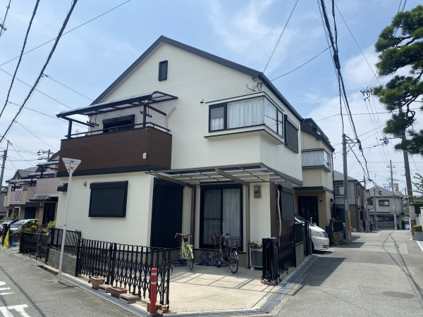 豊中市山ノ上町Y様邸外壁屋根塗装防水リフォーム