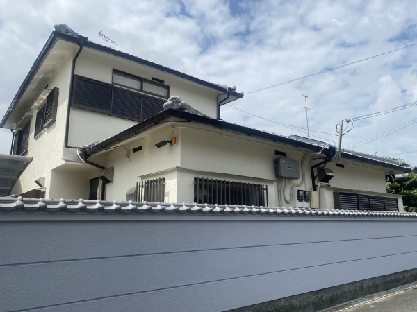 豊中市北桜塚T様邸外壁塗装防水リフォーム