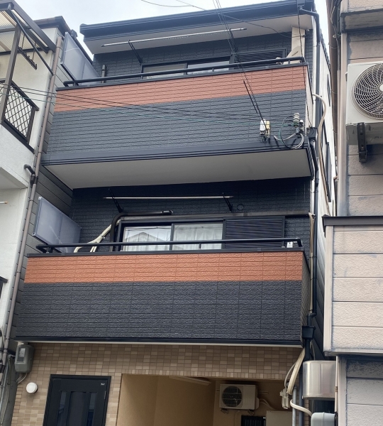 豊中市庄内栄町N様邸外壁屋根塗装防水リフォーム
