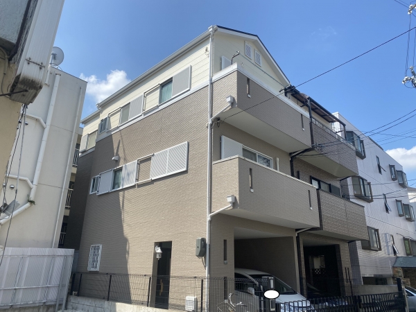 豊中市中服部南町K様邸外壁屋根塗装防水リフォーム