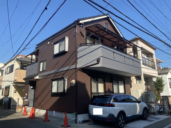 尼崎市武庫元町T様邸外壁塗装防水リフォーム