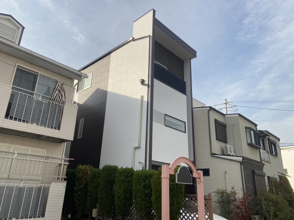豊中市服部寿町Y様邸外壁屋根塗装防水リフォーム