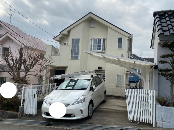 宝塚市平井K様邸外壁屋根塗装防水リフォーム