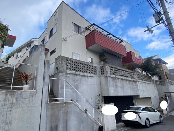 豊中市上野東H様邸外壁屋根塗装防水リフォーム