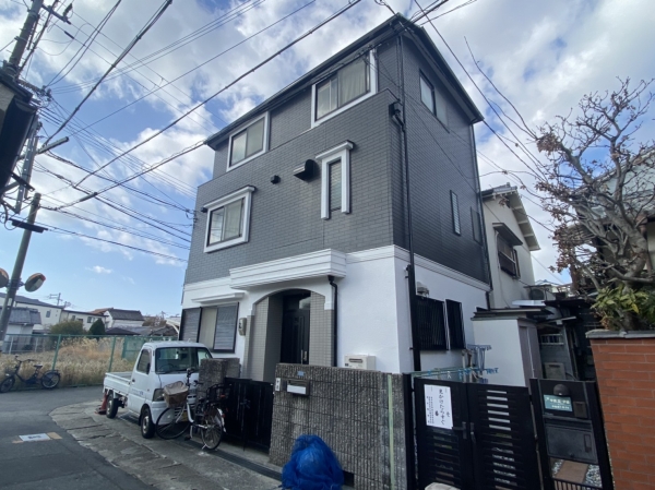 豊中市中桜塚 N様邸外壁屋根塗装防水リフォーム