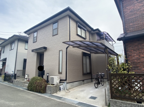 箕面市牧落H様邸外壁屋根塗装防水リフォーム