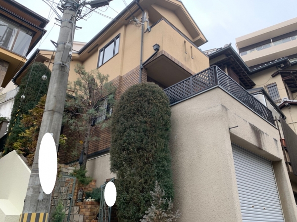 吹田市千里山S様邸外構塗装リフォーム