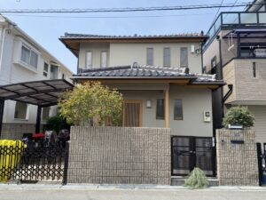豊中市中桜塚S様邸 外壁屋根塗装防水リフォーム