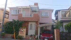 豊中市千里園 K様邸 外壁屋根塗装防水リフォーム