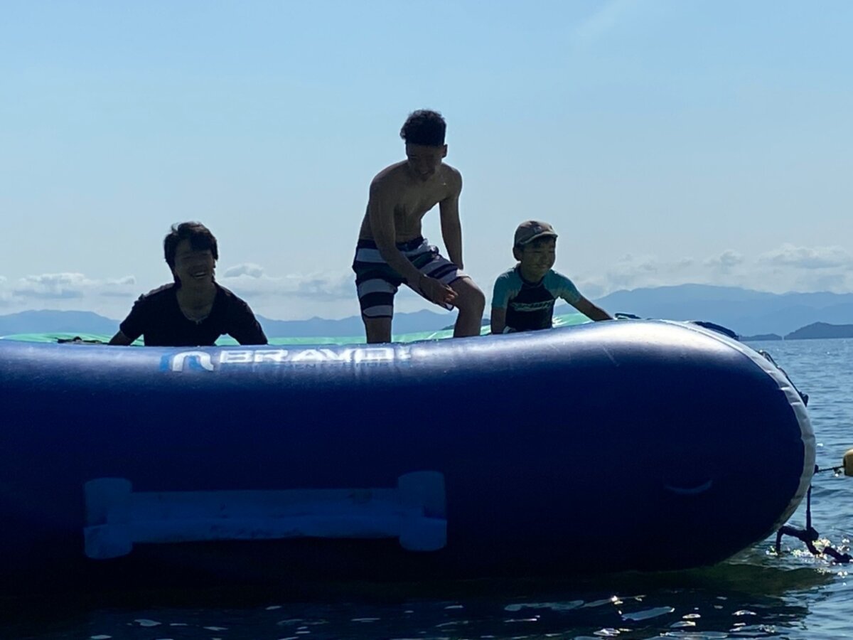 海水浴！焼けるぞー٩( ''ω'' )و