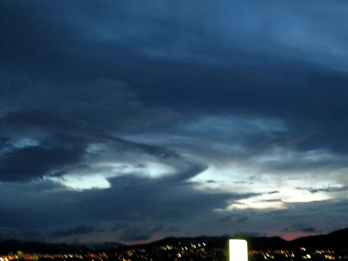 昨日の空