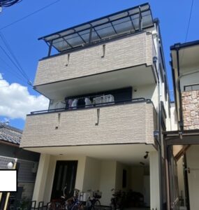 豊中市中桜塚 K様邸 外壁屋根塗装防水リフォーム