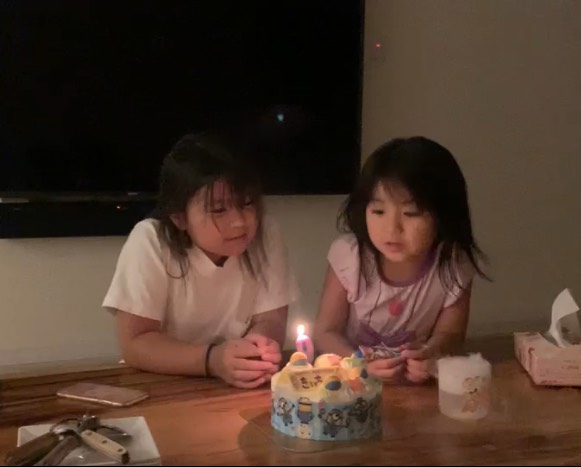 毎年31のアイスのケーキ！