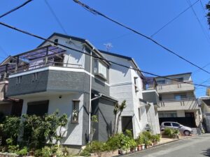豊中市東豊中町N様邸 外壁屋根塗装防水リフォーム