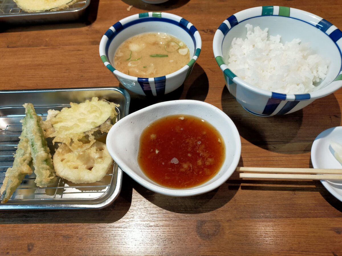 てんぷらの山