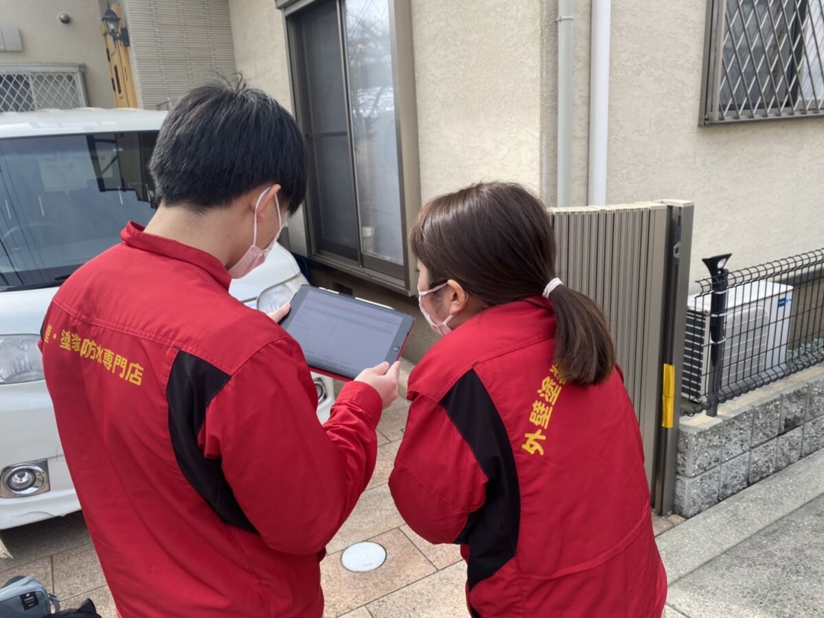 濵田くんと営業の正中さん(^^♪