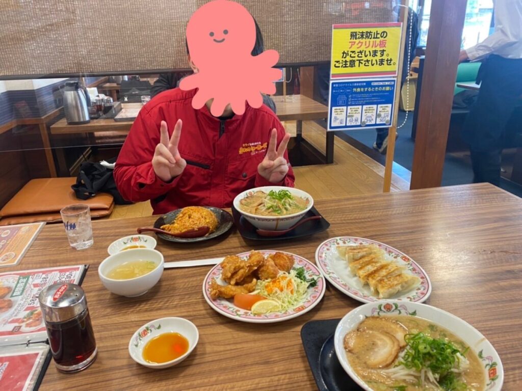 若いってすごい！！たくさん食べて大きくなってね(笑)