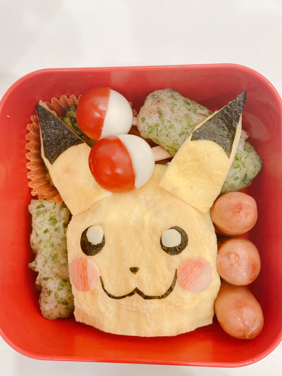 ピカチュウ弁当(*ﾟ∀ﾟ*)