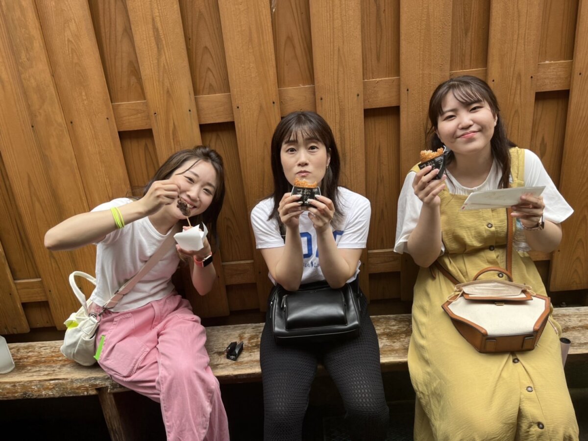松坂牛コロッケ＆松坂牛串!(^^)!