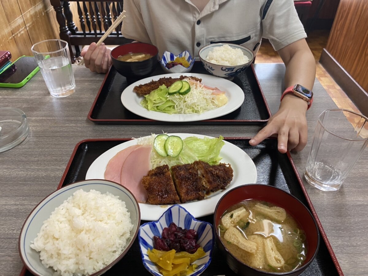 最近見つけた定食屋さん🍚