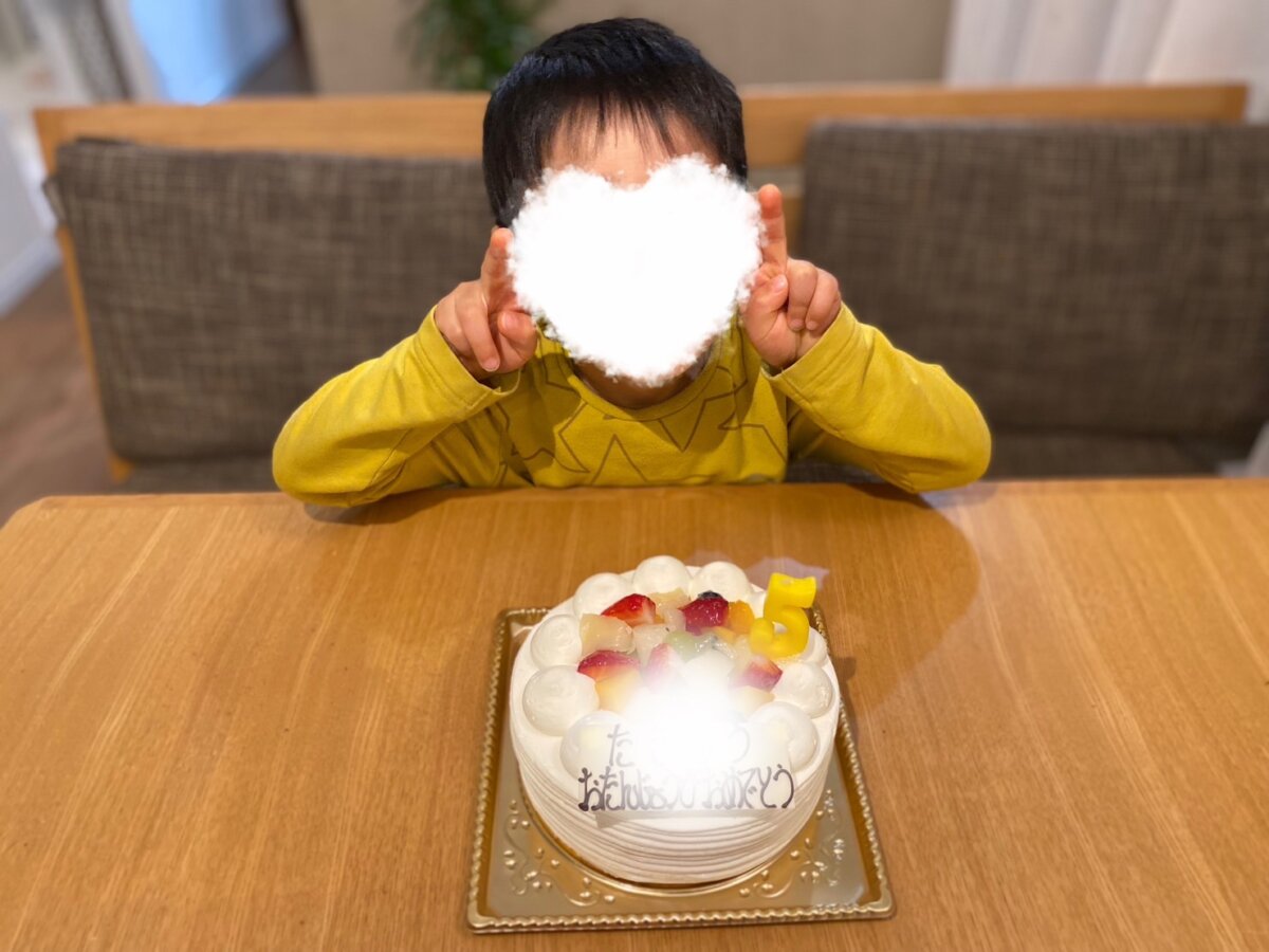 三男★5歳Happybirthday(^^♪