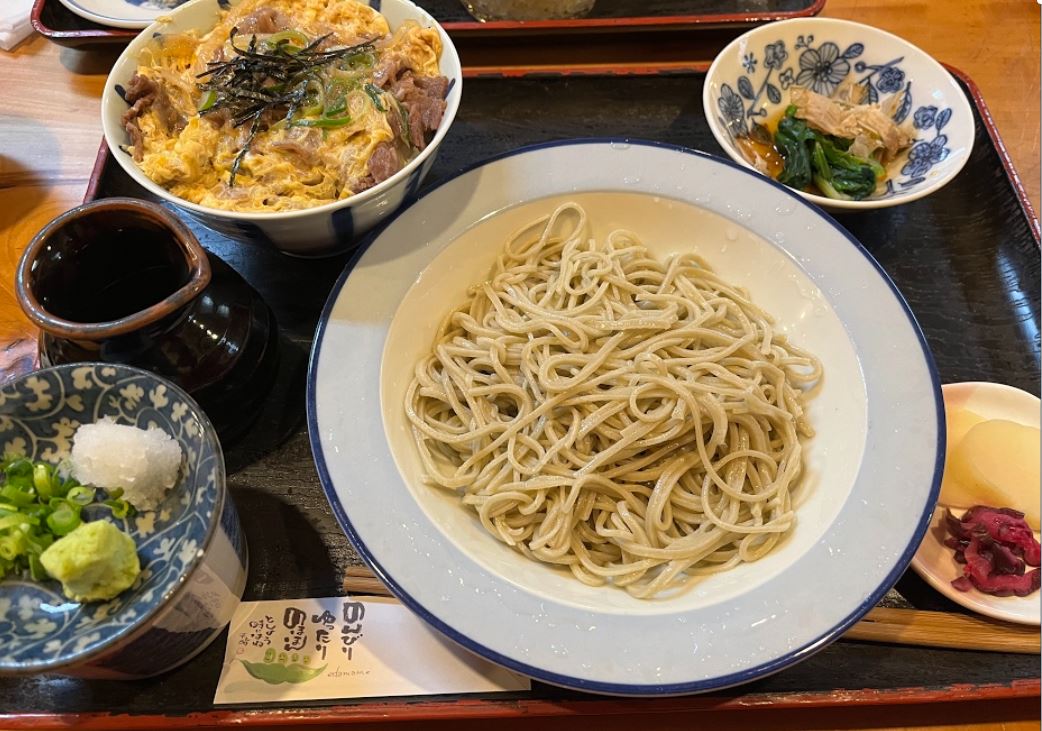 一笑庵のお蕎麦