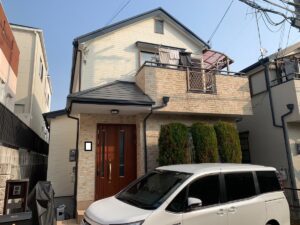 豊中市永楽荘 U様邸 屋根外壁塗装リフォーム