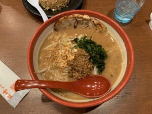 味噌ラーメン　田所商店！！