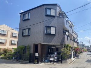 豊中市野田町 O様邸 屋根外壁塗装リフォーム