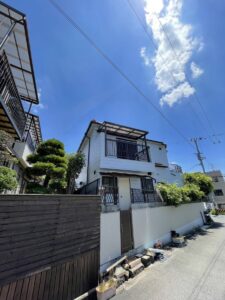 箕面市　O様邸外壁塗装リフォーム工事