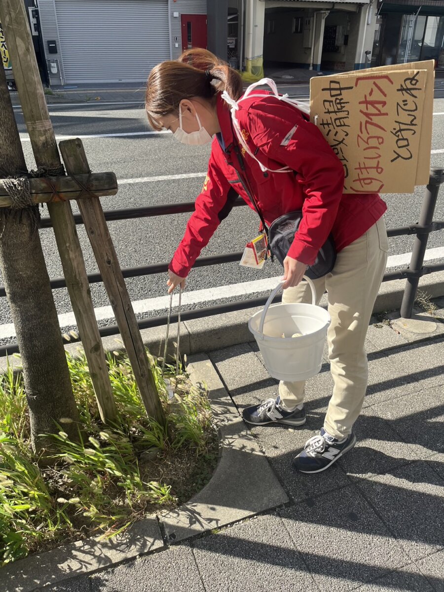 ゴミも沢山拾えました！