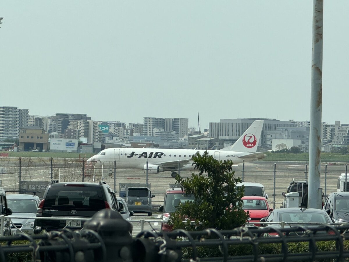 久しぶりに飛行場の近くに行きました。