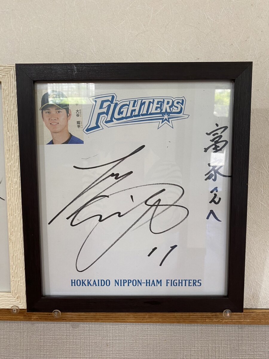 大谷翔平のサイン(^^)/